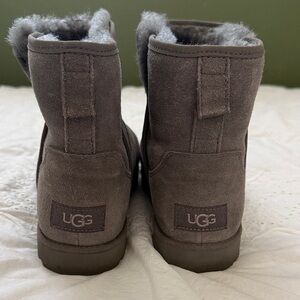 UGG Charcoal Suede Ankle Boots